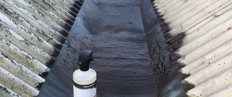 Dakgoot renovatie Liquid Rubber